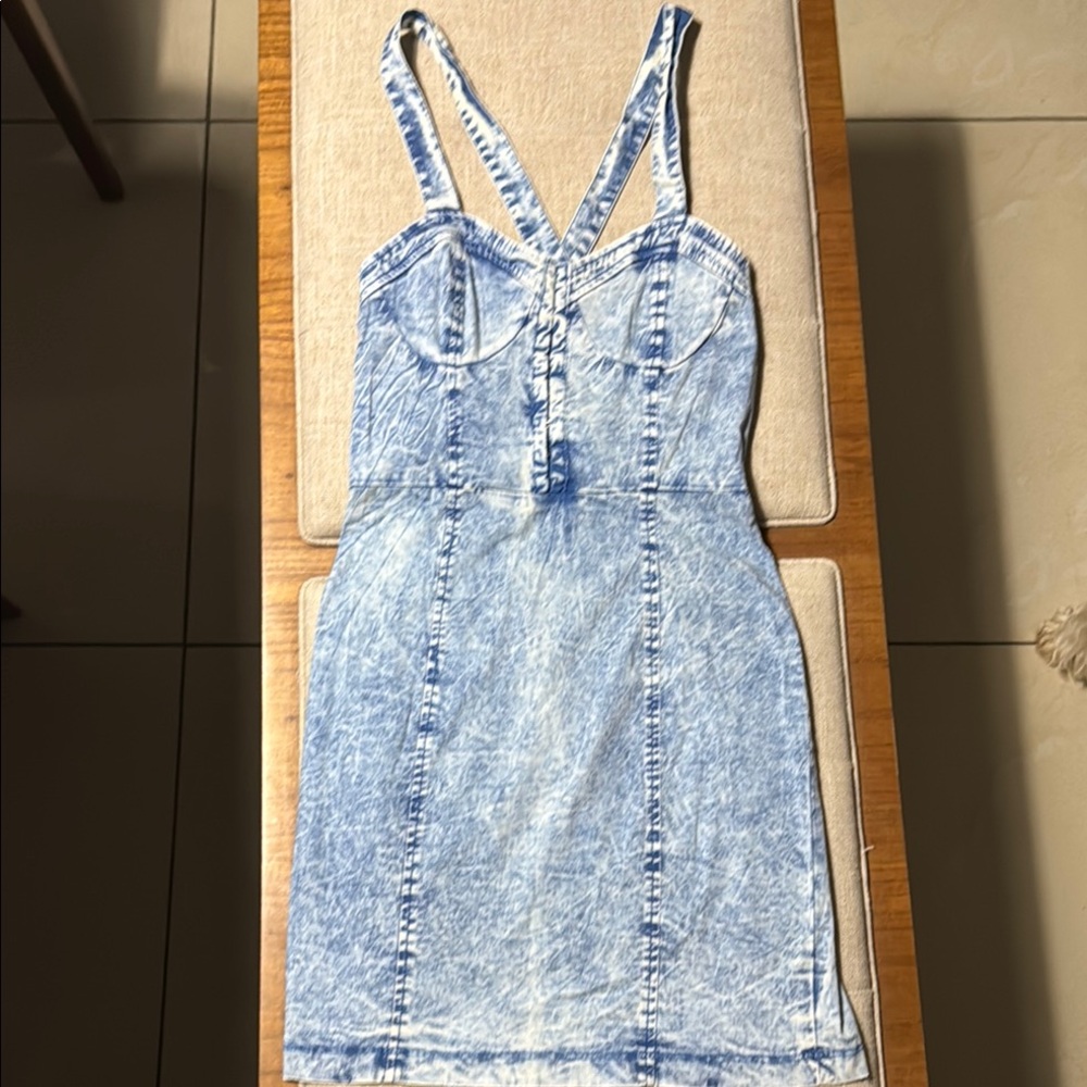 Blue Denim Dress